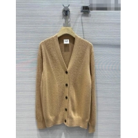 New Design Hermes Cashmere & Wool Cardigan H7609 Brown 2023