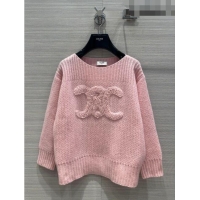 ​Grade Quality Celine Cashmere Sweater C91525 Pink 2023