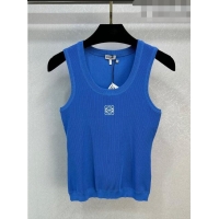 ​Fashion Discount Loewe Knit Vest L71303 Blue 2023