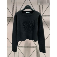 ​Good Quality Loewe Knit Sweater L8511 Black 2023