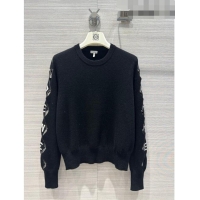 ​Well Crafted Loewe Cashmere Sweater L81605 Black 2023