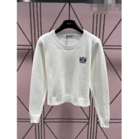 ﻿Traditional Specials Loewe Knit Sweater L82505 White 2023