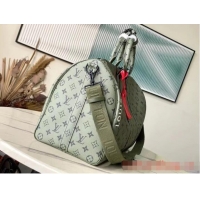 Top Quality Louis Vuitton Keepall Bandouliere 45 M23962 Khaki Green