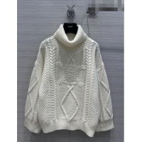 Good Product Celine Cashmere Sweater C101902 Beige 2023