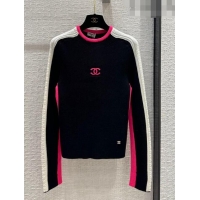 Reasonable Price Chanel Wool Sweater CH101904 Black 2023