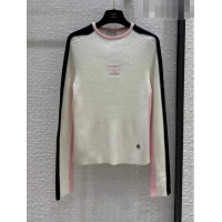 Top Quality Chanel Wool Sweater CH101905 White 2023