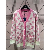 ​Reasonable Price Louis Vuitton Monogram Cardigan LV101909 Pink 2023