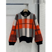 Luxurious Discount Hermes Cashmere Sweater H102034 Orange 2023