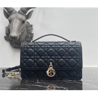 Good Product Dior Miss Dior Top handle Bag in Cannage Lambskin 1148 Black 2023