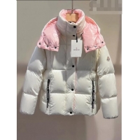 ​Traditional Specials Moncler Down Jacket M102301 White/Pink 2023