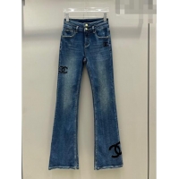 ​Shop Pretty Style Chanel Denim Jeans CH102316 Blue 2023