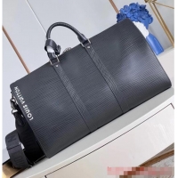 Super Quality Louis Vuitton Keepall Bandouliere 50 M23721 Black