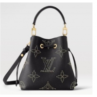 Famous Brand Louis Vuitton Monogram Empreinte Neonoe BB M46734 Black