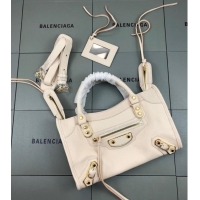 Super Quality Balenciaga WOMENS NEO CLASSIC HANDBAG 06714 Cream