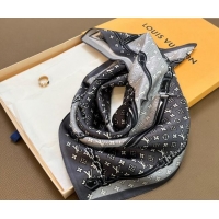 Sophisticated Louis Vuitton Trunk Silk Sqaure Scarf 50x50cm LV10183 Grey 2023