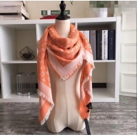 Good Product Louis Vuitton Monogram Scarf LV103006 Orange 2023