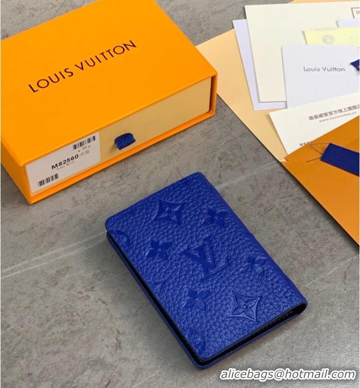 Grade Design Louis Vuitton Pocket Organizer M82560 Blue