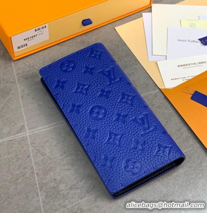 Super Quality Louis Vuitton Brazza Wallet M62900 Blue