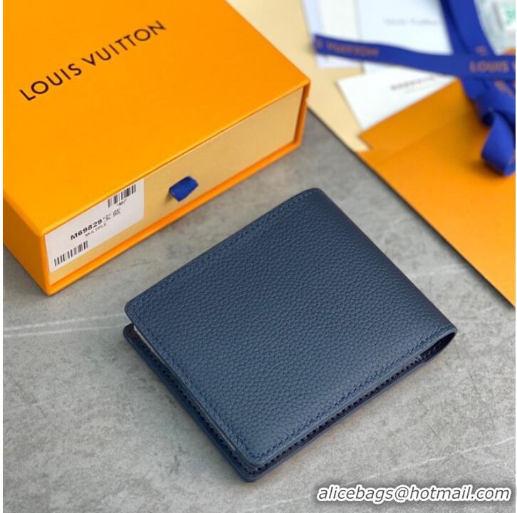 Super Quality Louis Vuitton Multiple Wallet M69829 Dark Blue