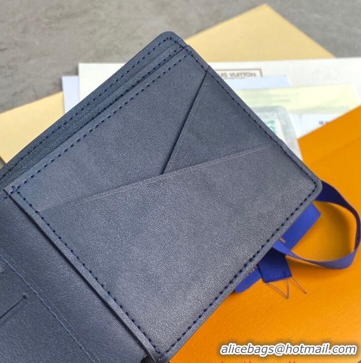 Super Quality Louis Vuitton Multiple Wallet M69829 Dark Blue