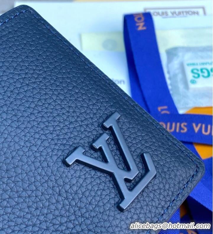 Super Quality Louis Vuitton Multiple Wallet M69829 Dark Blue