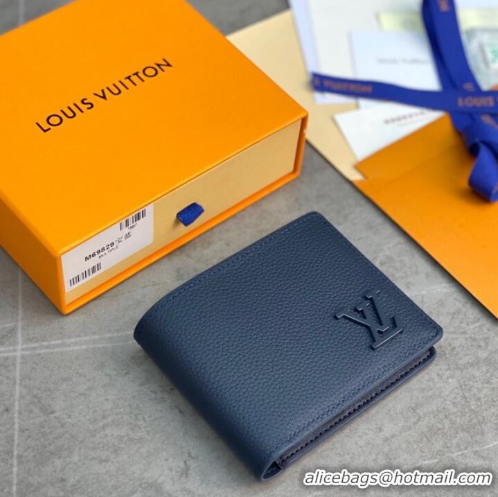 Super Quality Louis Vuitton Multiple Wallet M69829 Dark Blue