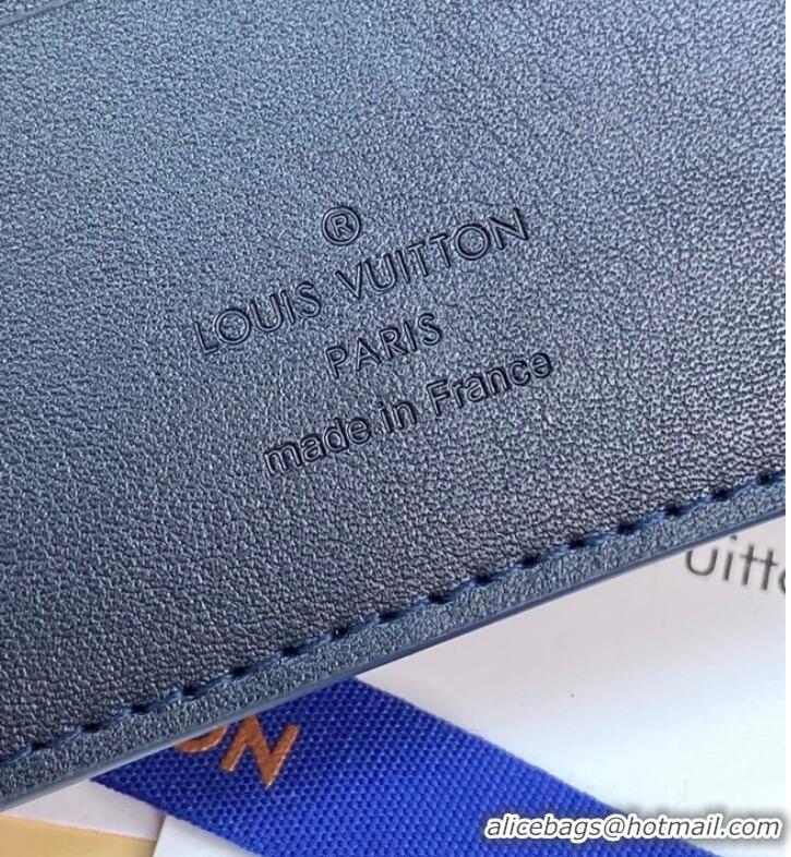 Super Quality Louis Vuitton Multiple Wallet M69829 Dark Blue