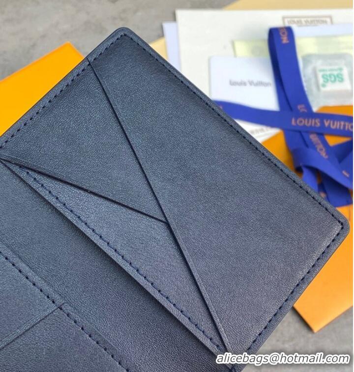 Good Product Louis Vuitton POCKET ORGANIZER M69979 Dark Blue