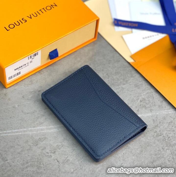 Good Product Louis Vuitton POCKET ORGANIZER M69979 Dark Blue