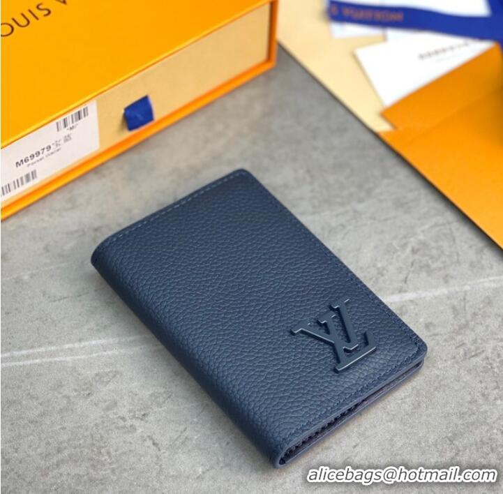 Good Product Louis Vuitton POCKET ORGANIZER M69979 Dark Blue