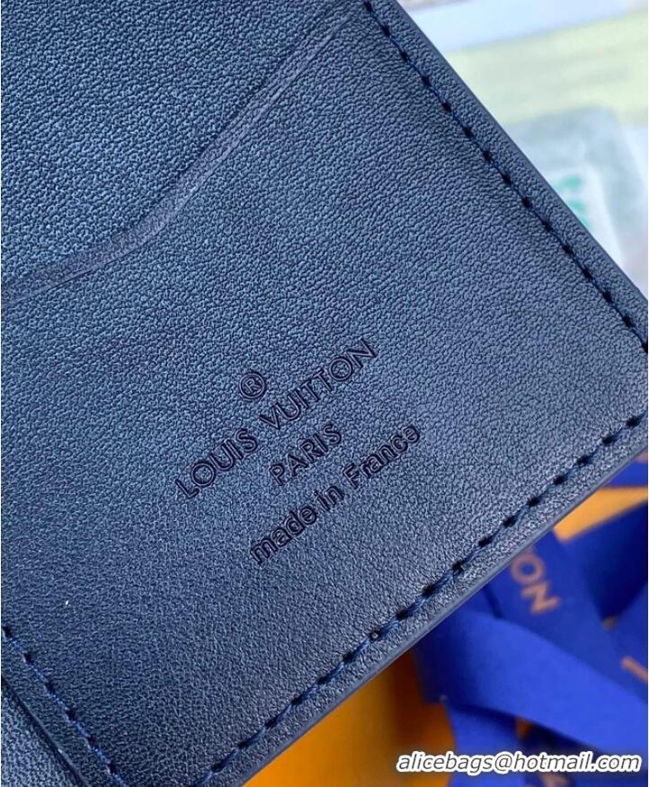 Good Product Louis Vuitton POCKET ORGANIZER M69979 Dark Blue