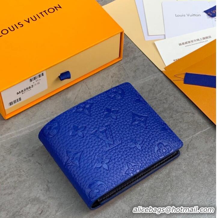 Famous Brand Louis Vuitton Multiple Wallet M82562 Blue