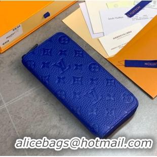 Best Price Louis Vuitton Zippy Wallet Vertical M82597 Blue