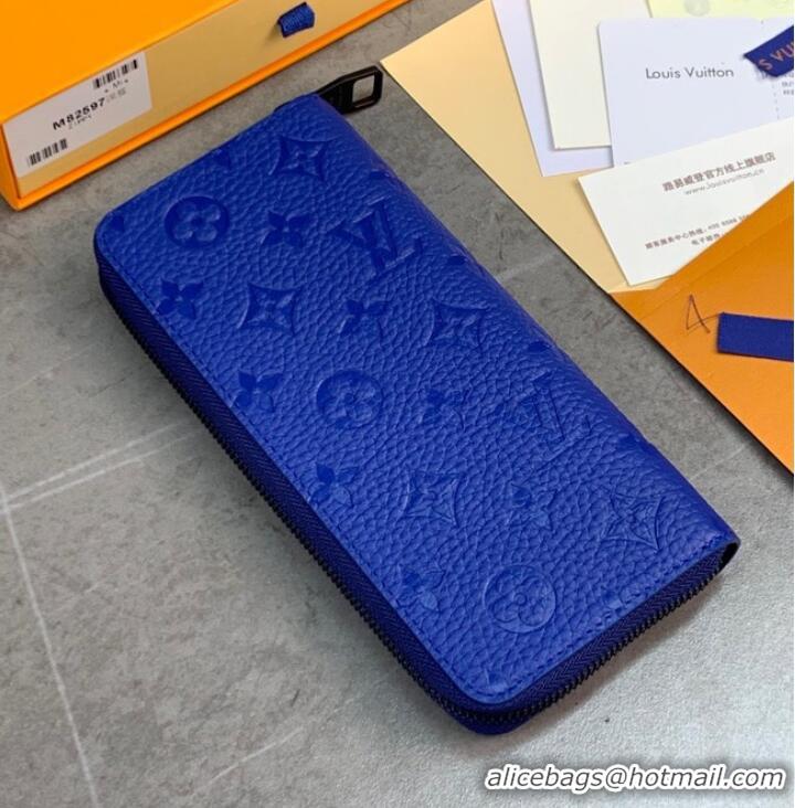 Best Price Louis Vuitton Zippy Wallet Vertical M82597 Blue