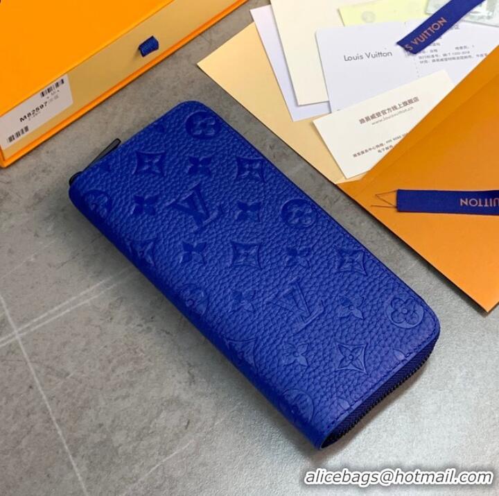 Best Price Louis Vuitton Zippy Wallet Vertical M82597 Blue