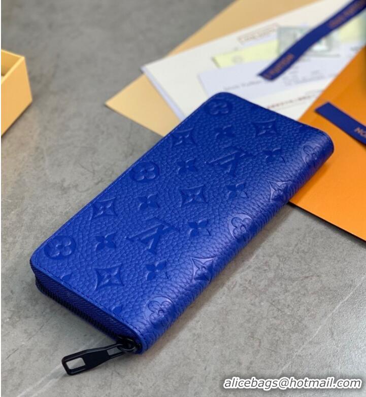 Best Price Louis Vuitton Zippy Wallet Vertical M82597 Blue