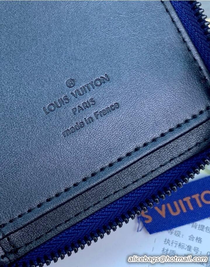 Best Price Louis Vuitton Zippy Wallet Vertical M82597 Blue