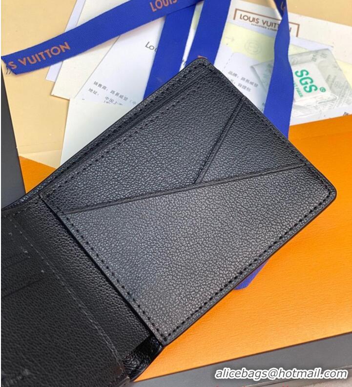 Famous Brand Louis Vuitton Multiple Wallet N82508 Blue