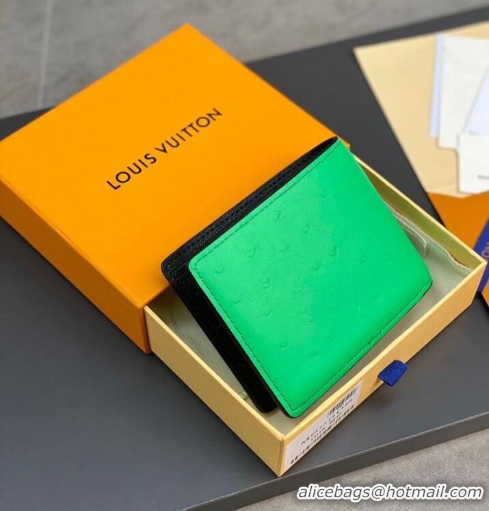 Reasonable Price Louis Vuitton Multiple Wallet N82508 Green