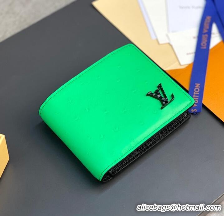 Reasonable Price Louis Vuitton Multiple Wallet N82508 Green