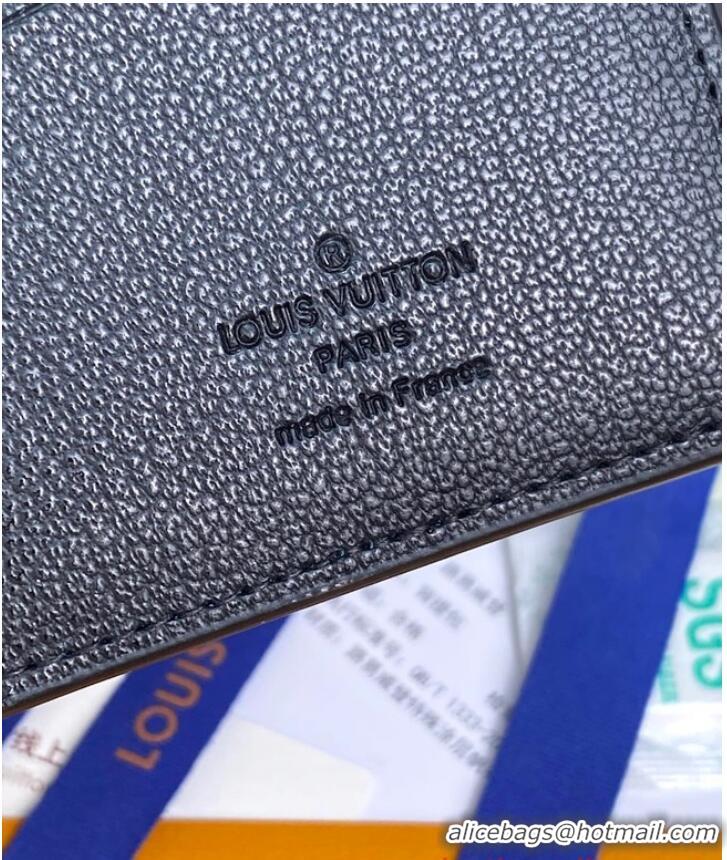 Super Quality Louis Vuitton BRAZZA WALLET N82509 Blue