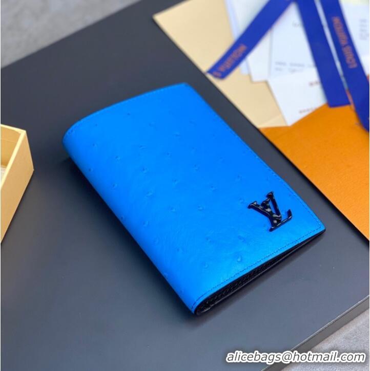 Good Product Louis Vuitton Pocket Organizer N82510 Blue