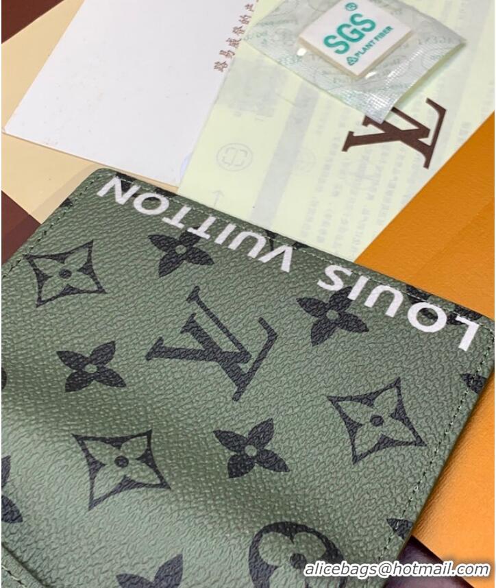 Most Popular Louis Vuitton Pocket Organizer M82797 Khaki Green