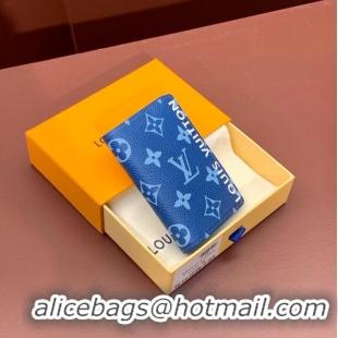 Good Quality Louis Vuitton Pocket Organizer M82797 Blue