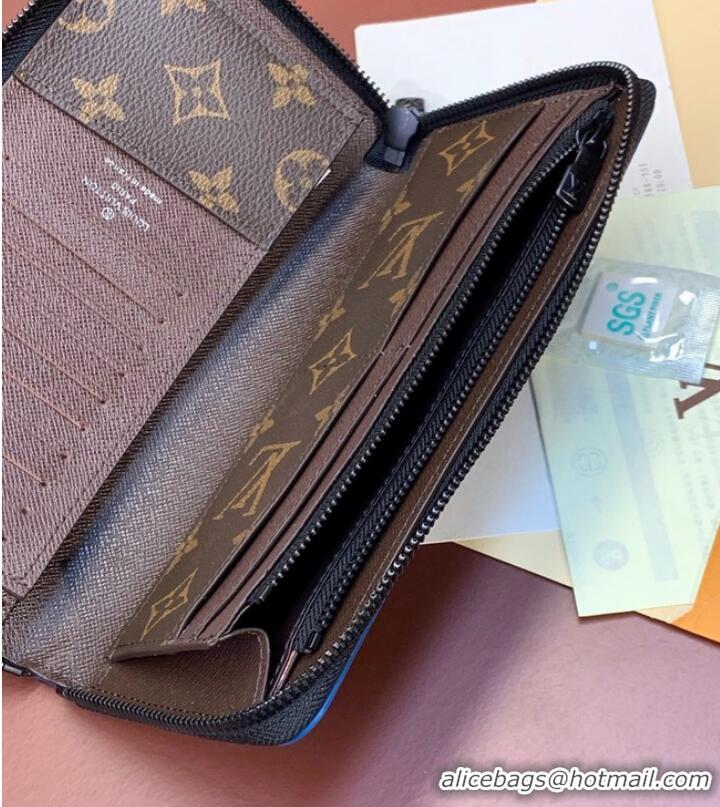 Hot Sell Cheap Louis Vuitton Zippy Vertical Wallet M82799 Blue