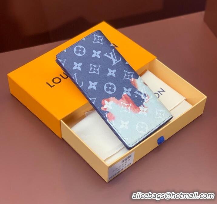 Promotional Louis Vuitton Brazza Wallet M82826 Blue