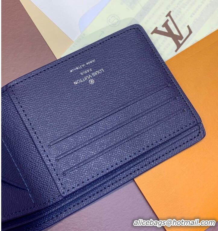 Traditional Specials Louis Vuitton Multiple Wallet M82827 Blue