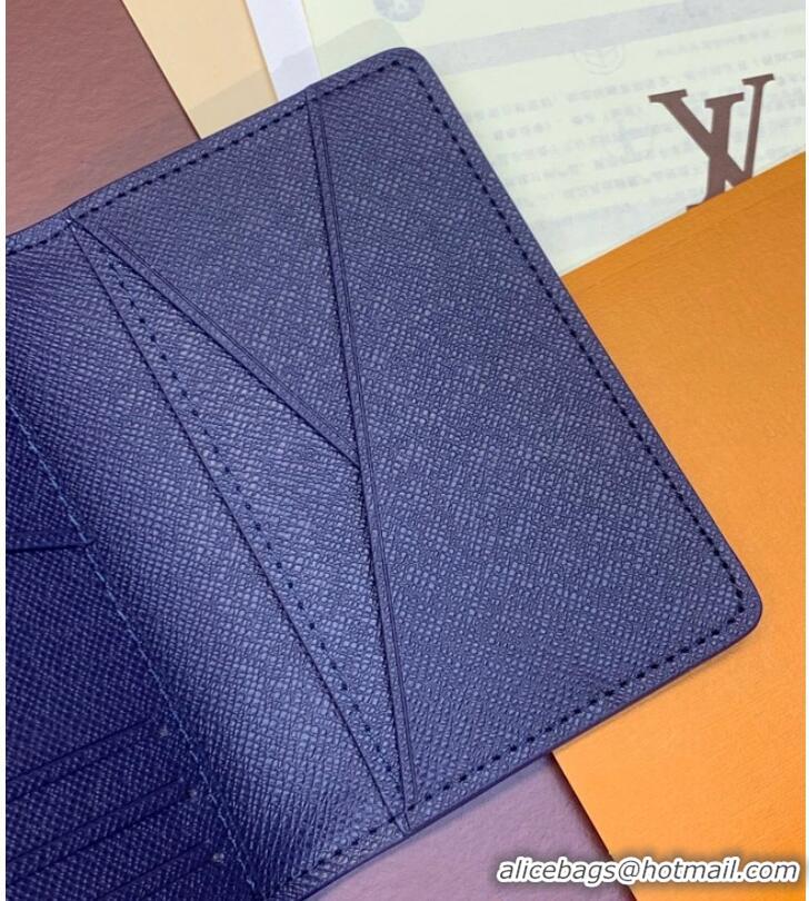 Good Taste Louis Vuitton Pocket Organizer M82828 Blue