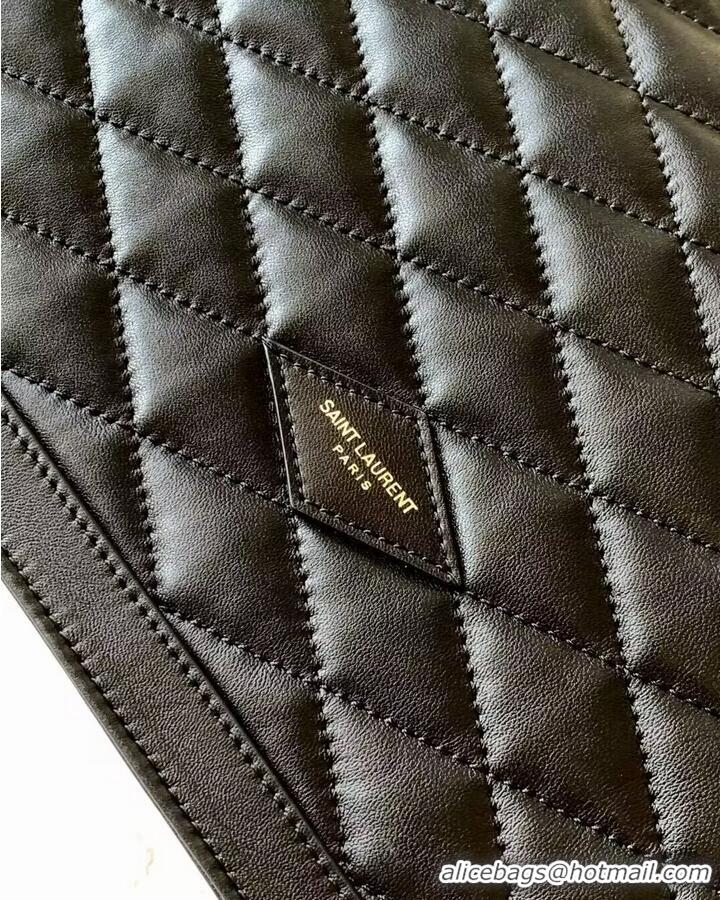 Grade Quality SAINT LAURENT LEATHER BAG Y668720 BLACK