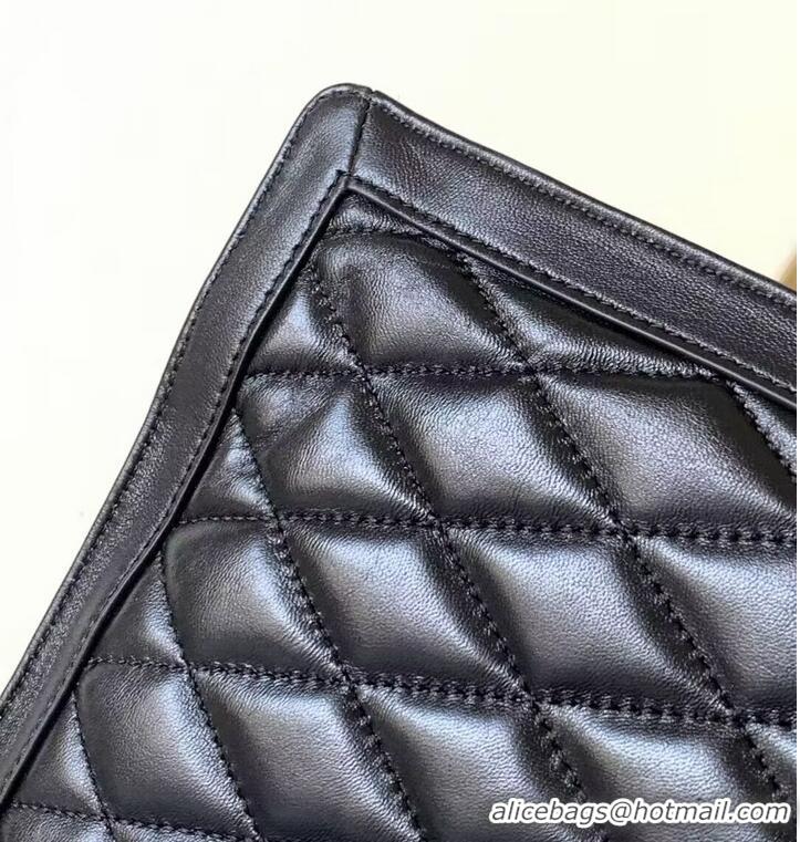 Grade Quality SAINT LAURENT LEATHER BAG Y668720 BLACK